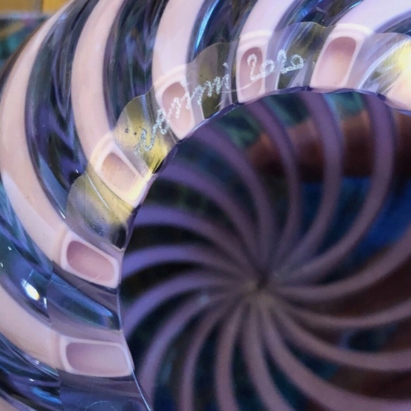 SOLD OUT Venini Uovo A Canne Egg signed Limited Edition 349.2 RARE - Picture 4 of 7